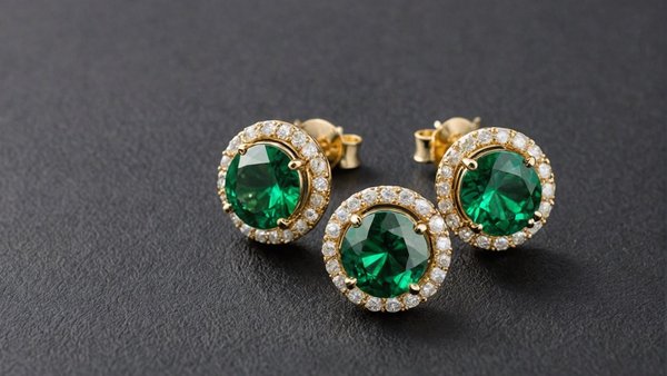 Comment sélectionner des boucles d'oreilles en émeraude de qualité